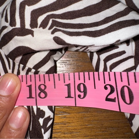 Maeve Bettina Brown and White Zebra Maxi Dress - Picture 6 of 8